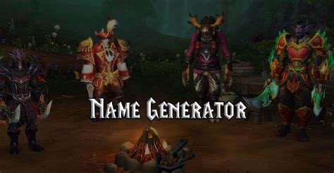 World of Warcraft Observer Name Generator