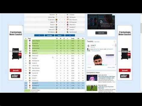 worldfootball.net table calculator la liga