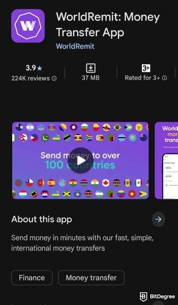 worldremit app store