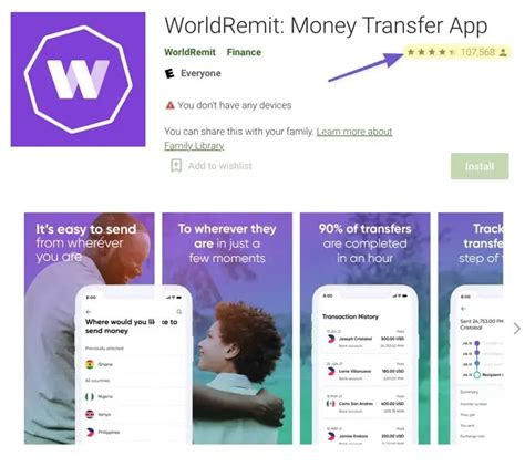 worldremit play store