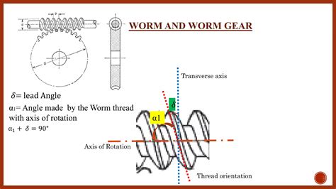 Worm And Wheel Angle