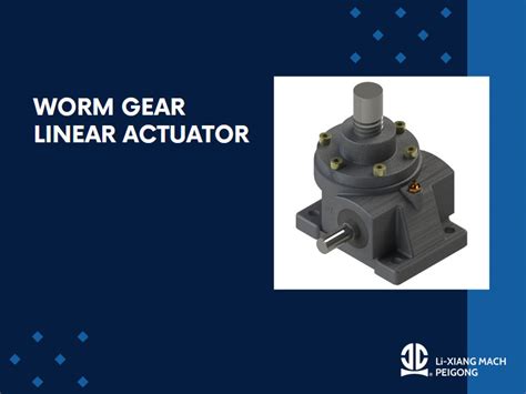 Worm Gear Actuators