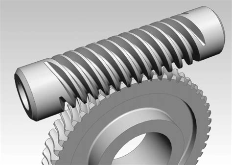 Worm Gear Teeth Design