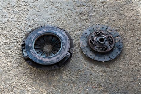 Worn Clutch Disc