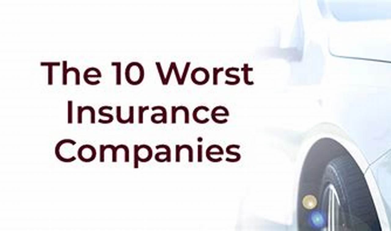 worst life insurance companies