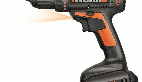Worx Power Tools 20V Switchdriver Cordless Drill With 15 Piece