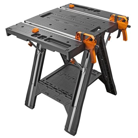 Worx Pegasus MultiFunction Work Table Foldable Sawhorse Sawing Table