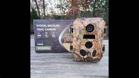 wosoda trail camera setup