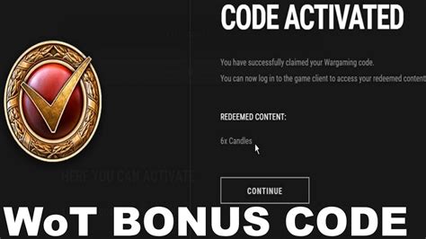 wot eu bonus code