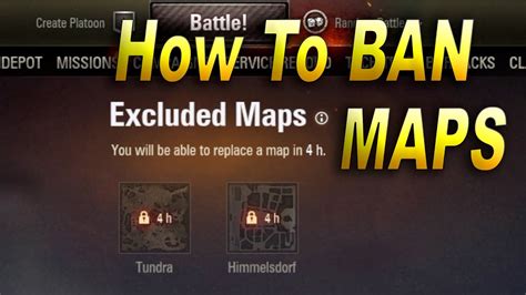 wot exclude maps not working