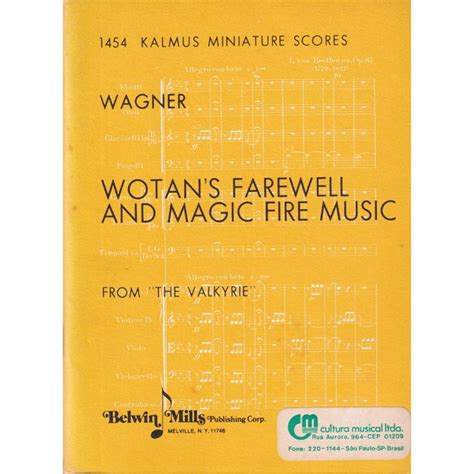 wotan's farewell and magic fire music