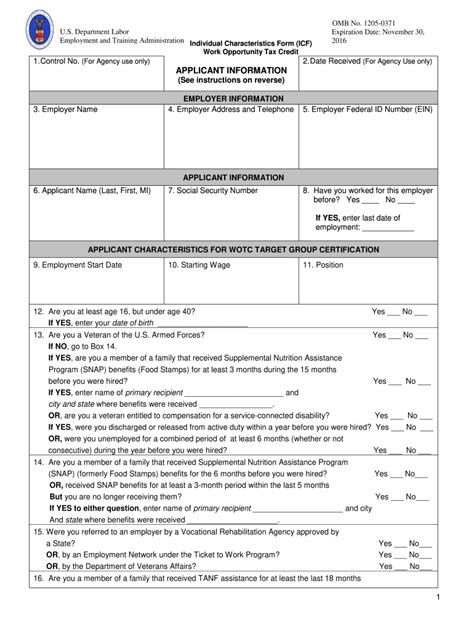 wotc eta form 9061 fillable pdf