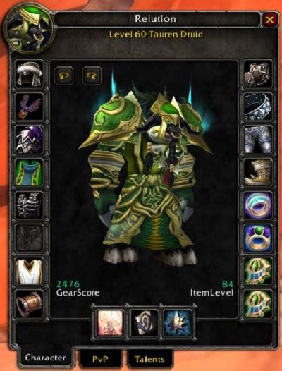 wotlk addons gearscore