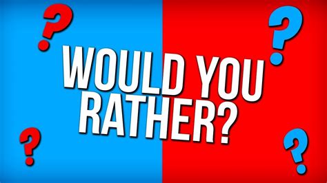 would you rather games