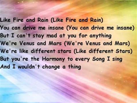 Wouldn't Change A Thing Demi Lovato & Joe Jonas [FULL SONG] +Lyrics