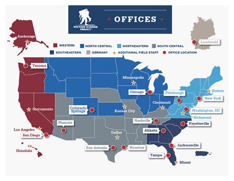 wounded warrior office locations