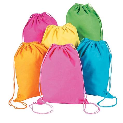 Woven Drawstring Bag
