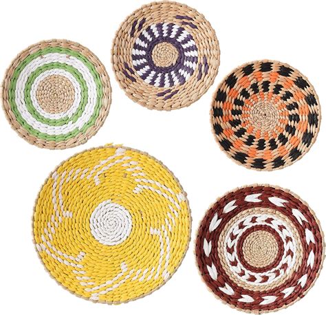 Woven Wall Baskets Set