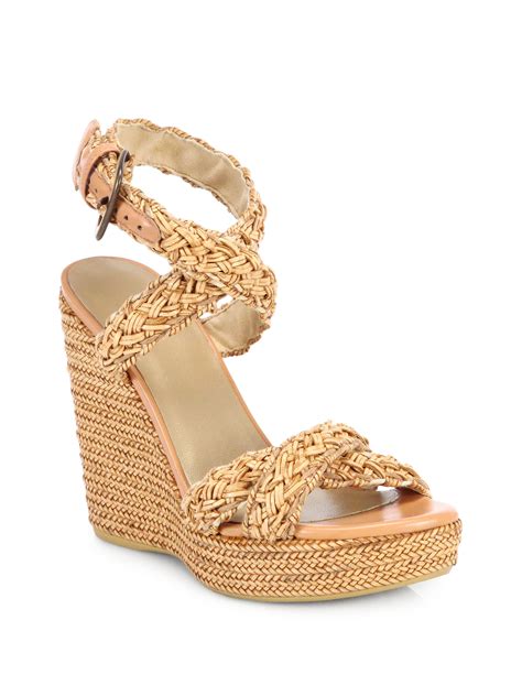 woven wedge sandals