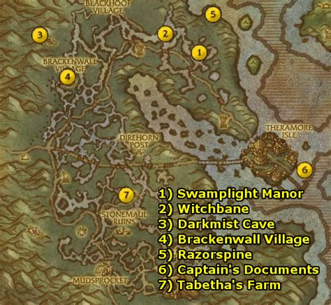 wow dustwallow marsh quests