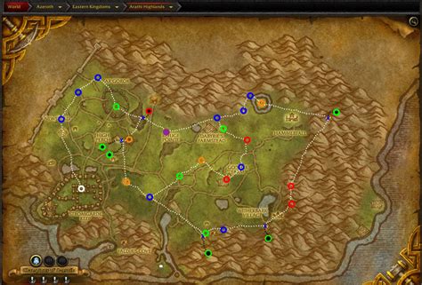 wow how to get to arathi highlands alliance