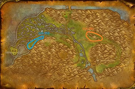 wow how to get to wetlands from orgrimmar