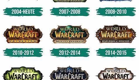 World of Warcraft Logo - Logo, zeichen, emblem, symbol. Geschichte und