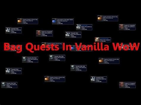 Wow Bag Quests