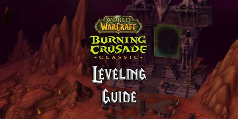 wow burning crusade leveling guide