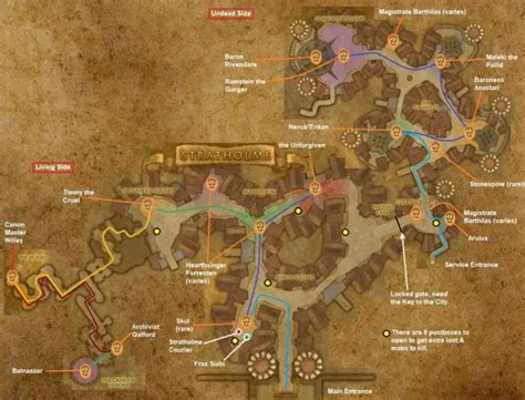 wow classic dungeon maps for tanks