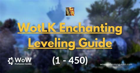 wow enchanting guide 1 450