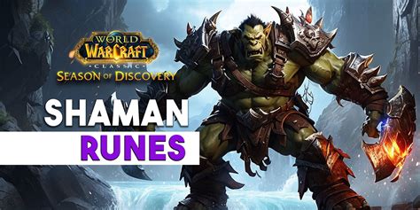 Water Shield Shaman Rune Location How to get it in WoW SoD YouTube