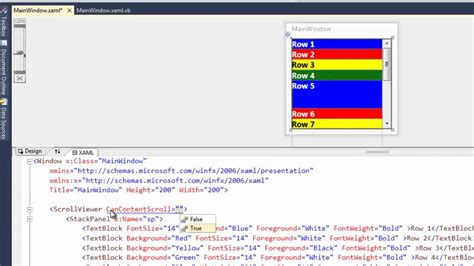 Wpf Listview Scrollviewer Height