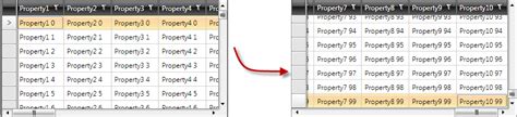 Wpf Scrollable Grid