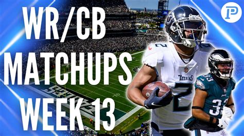 wr vs cb matchups week 13 2022