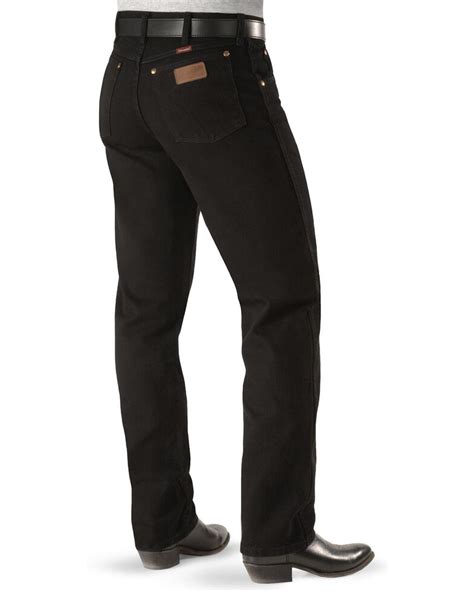 wrangler jeans black