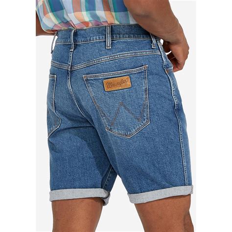 wrangler jeans shorts for men