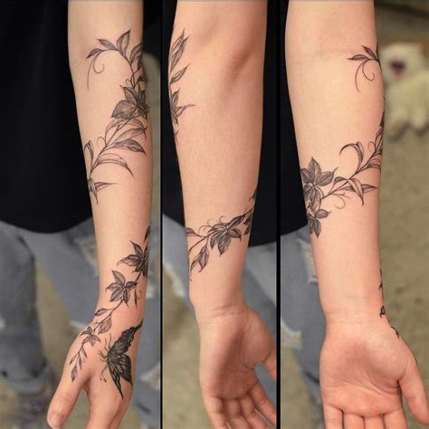 Famous Wrap Around Arm Tattoo Designs Ideas