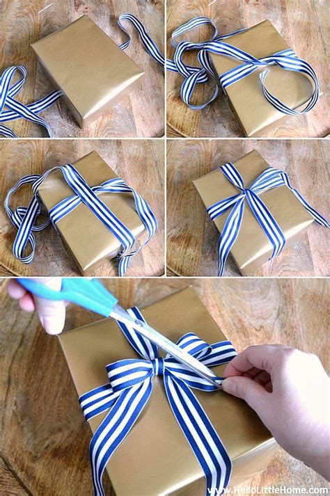 Wrap Ribbon Around Box