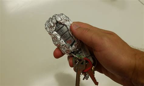 Wrapping Keys In Foil