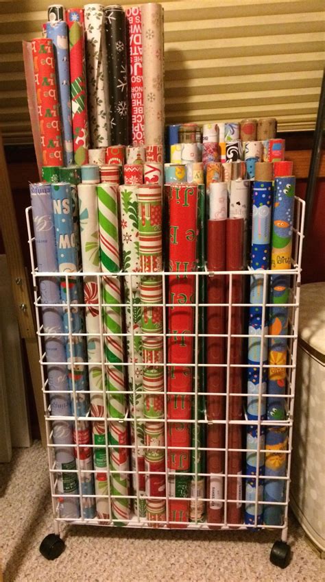 Wrapping Paper Storage Homebase