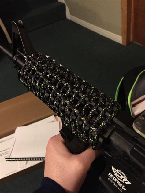 Wrapping Rifle Stock Paracord