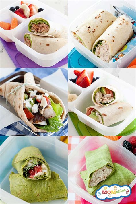 Wraps Lunchbox Ideas