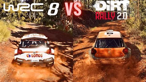 wrc 8 vs dirt rally 2.0