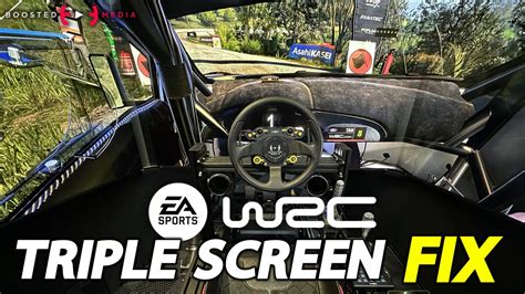 wrc triple screen fix