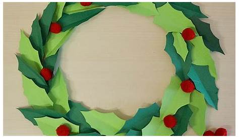 make a beautiful fall paper loop wreath from cardstock