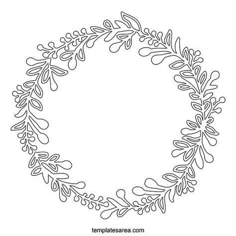 Wreath Patterns Printable