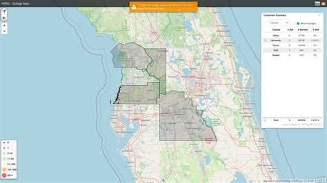 Wrecc Power Outage Map World Map