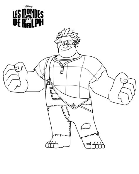 coloring page WreckIt Ralph