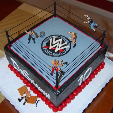 Wrestling Cakes Designs